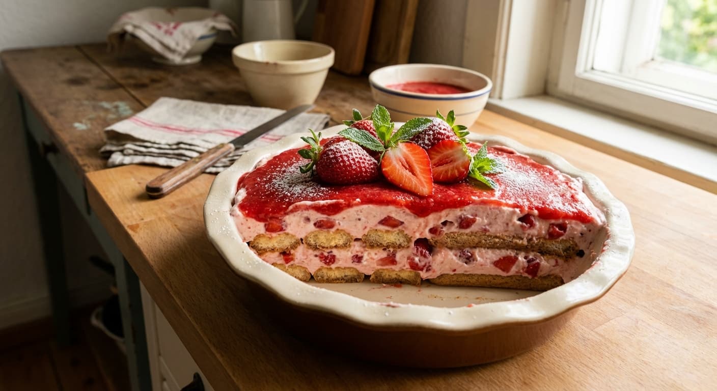 Erdbeertiramisu