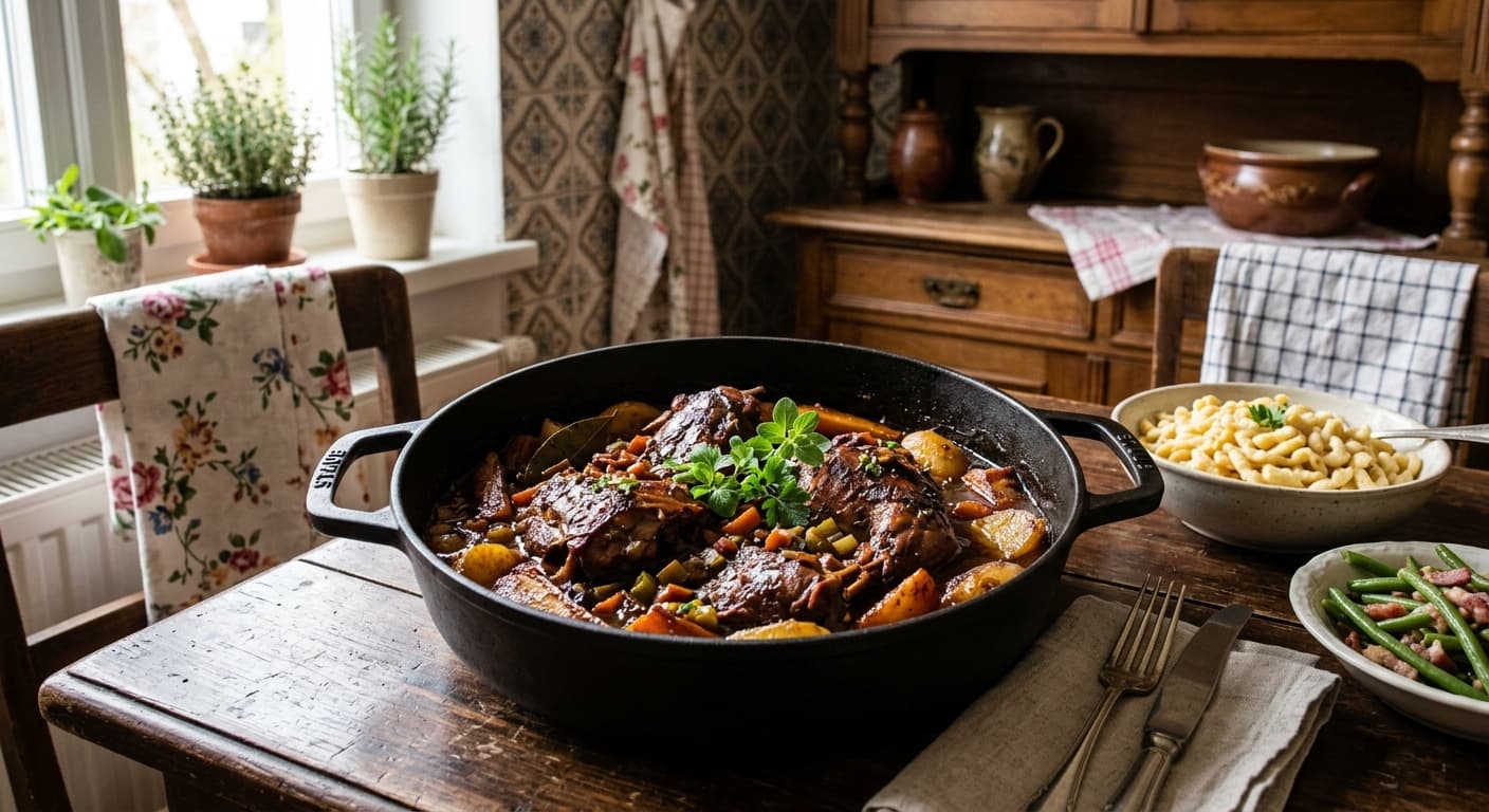 Kaninchenbraten