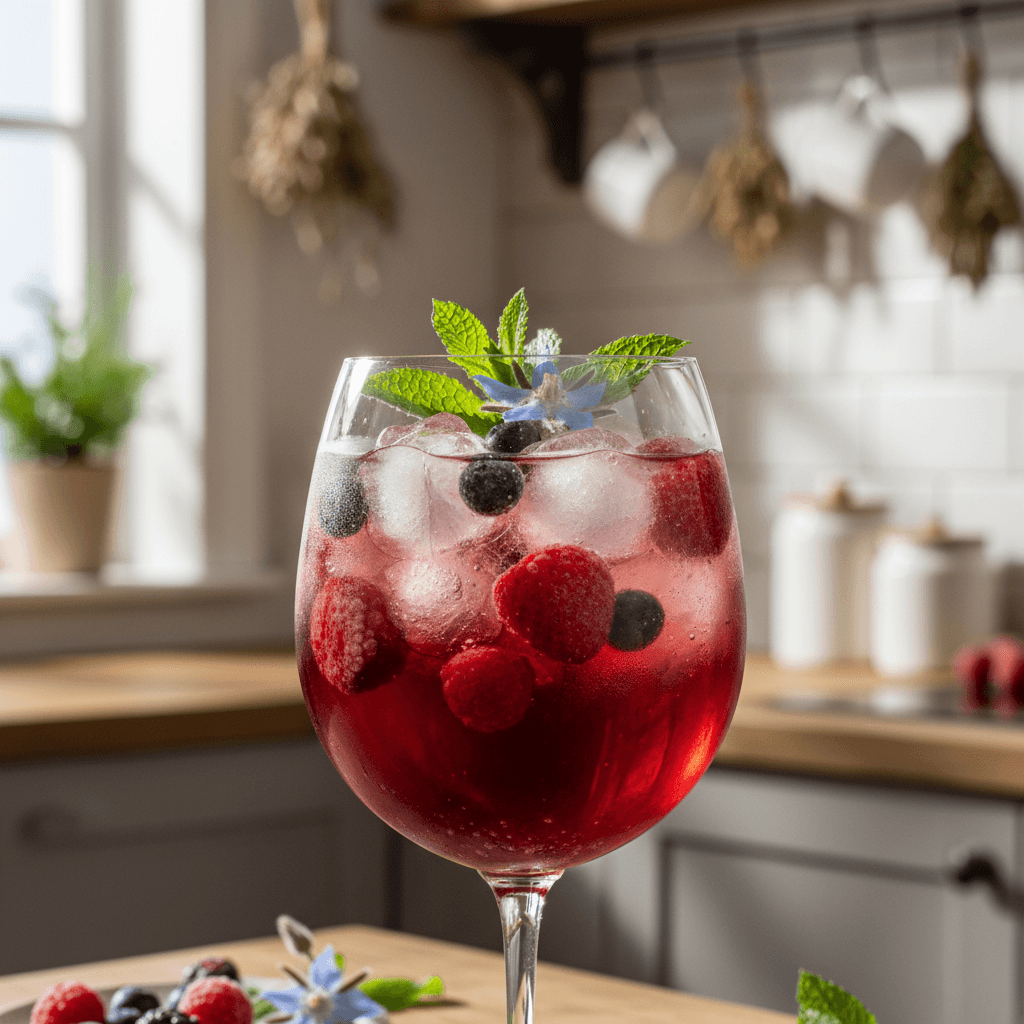 Chilled Berry Cocktail