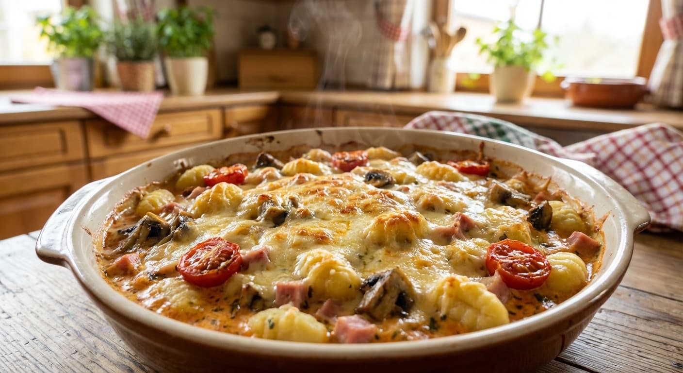Gnocchi-Auflauf