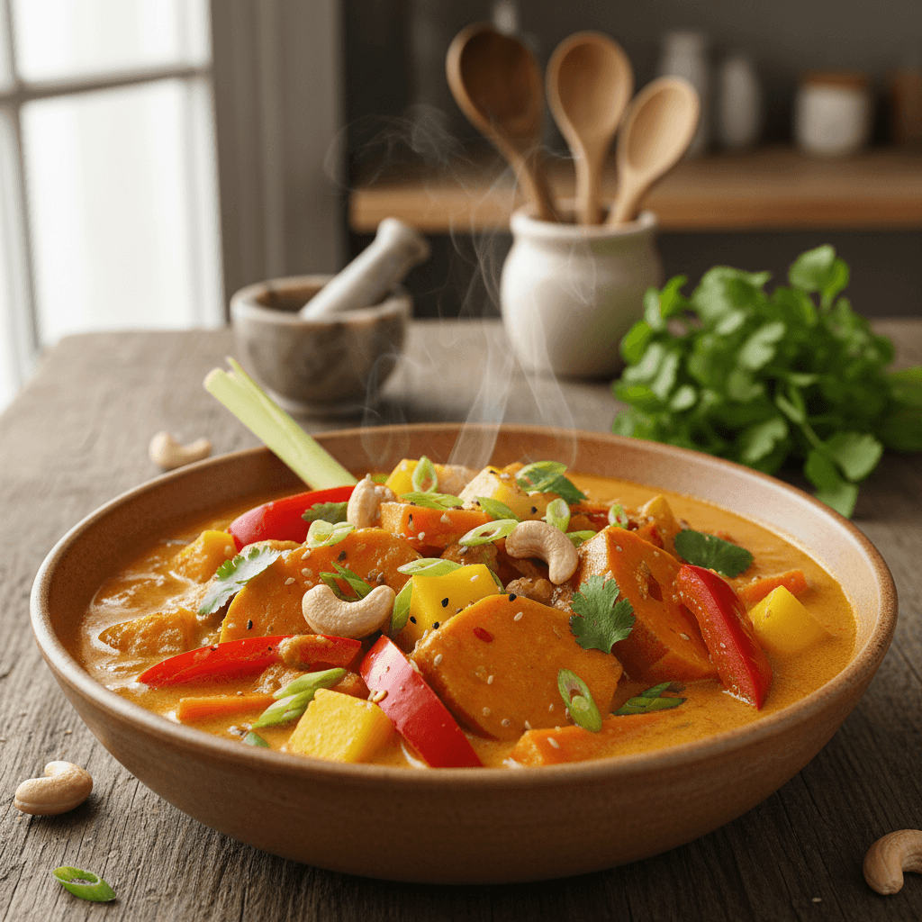 Süßkartoffel-Curry