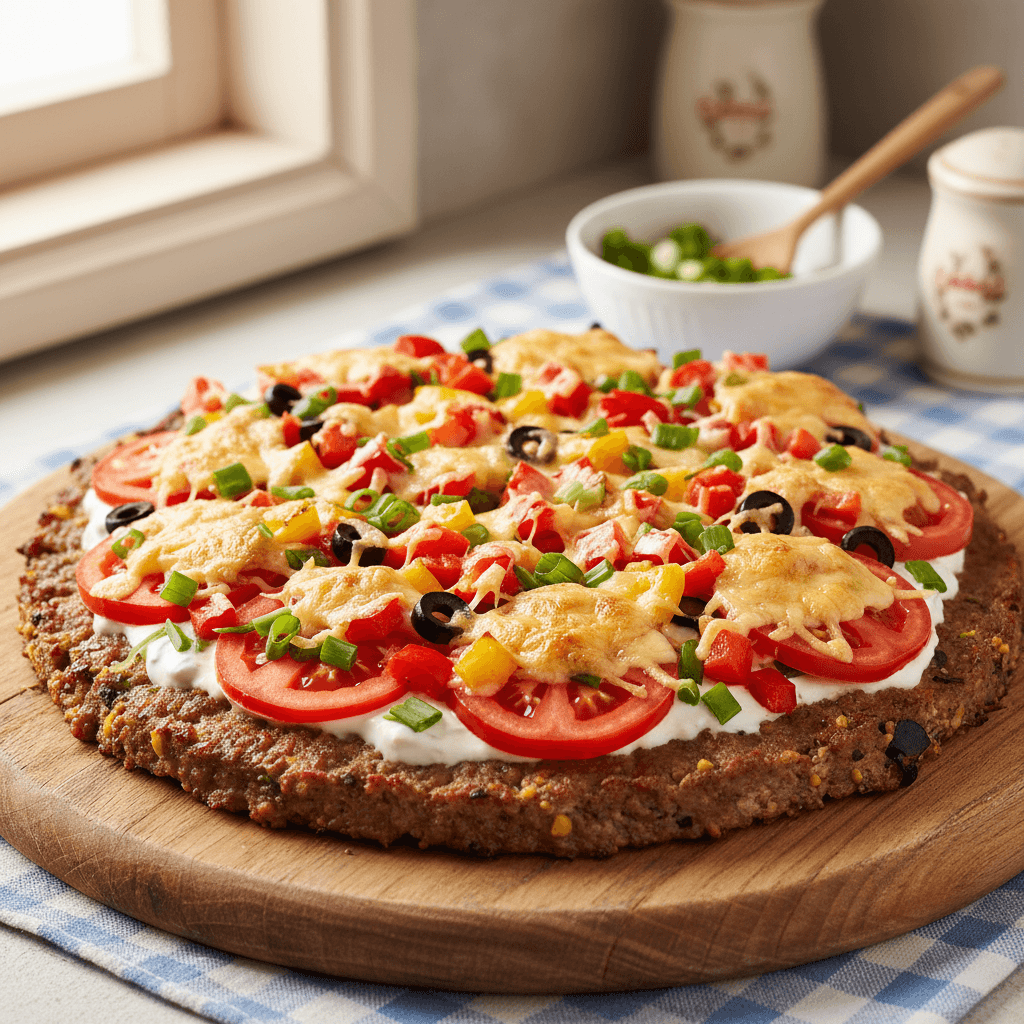 Hackfleischpizza