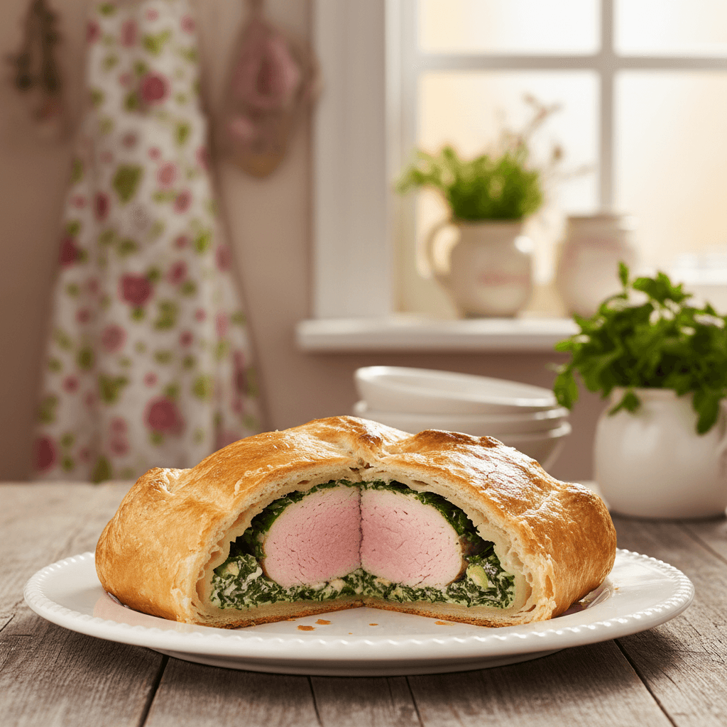 Schweinefilet im Blätterteig