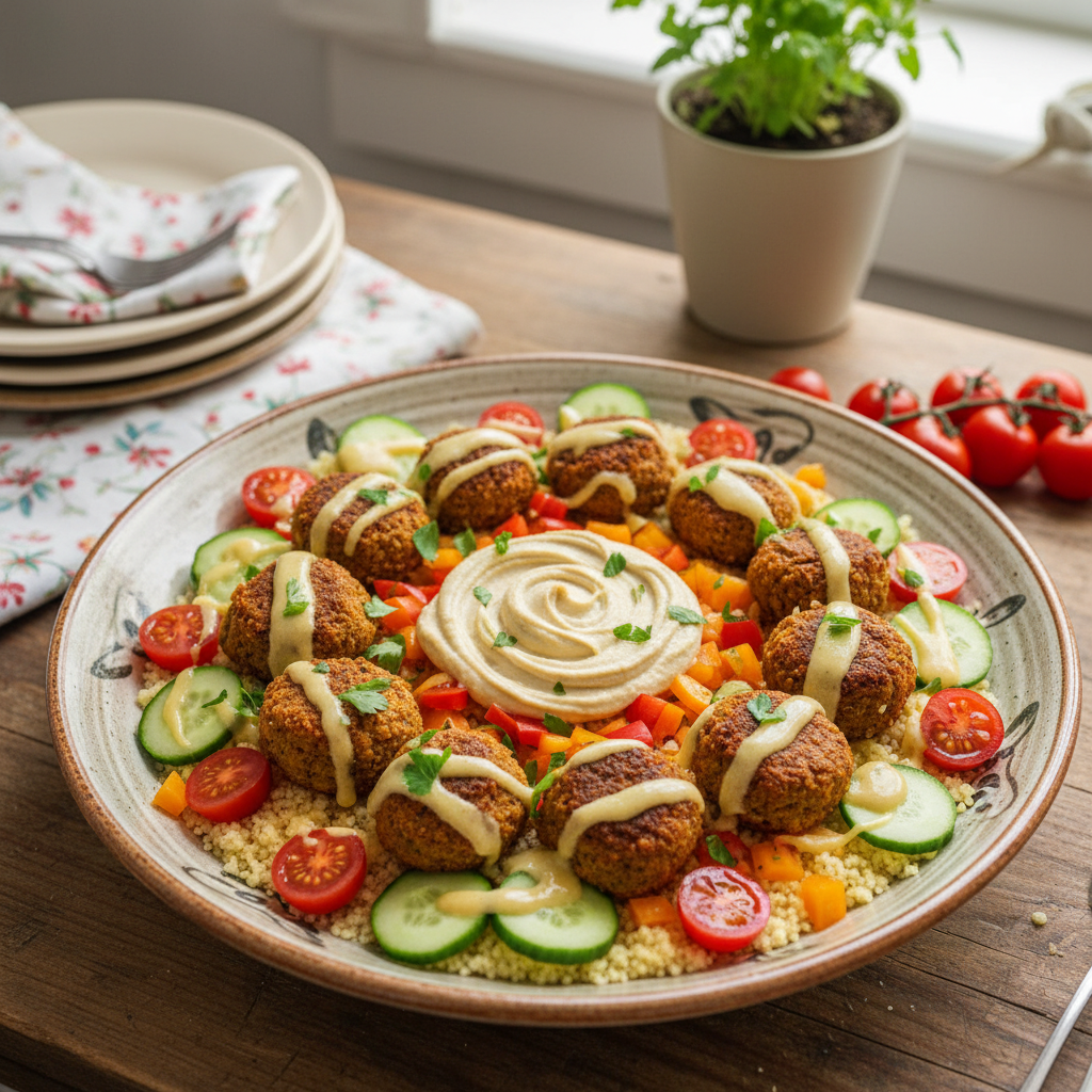 Mediterraner Couscous-Bowl