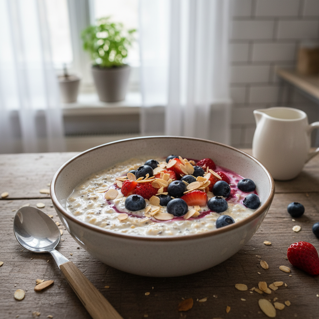 Overnight Oats Beere