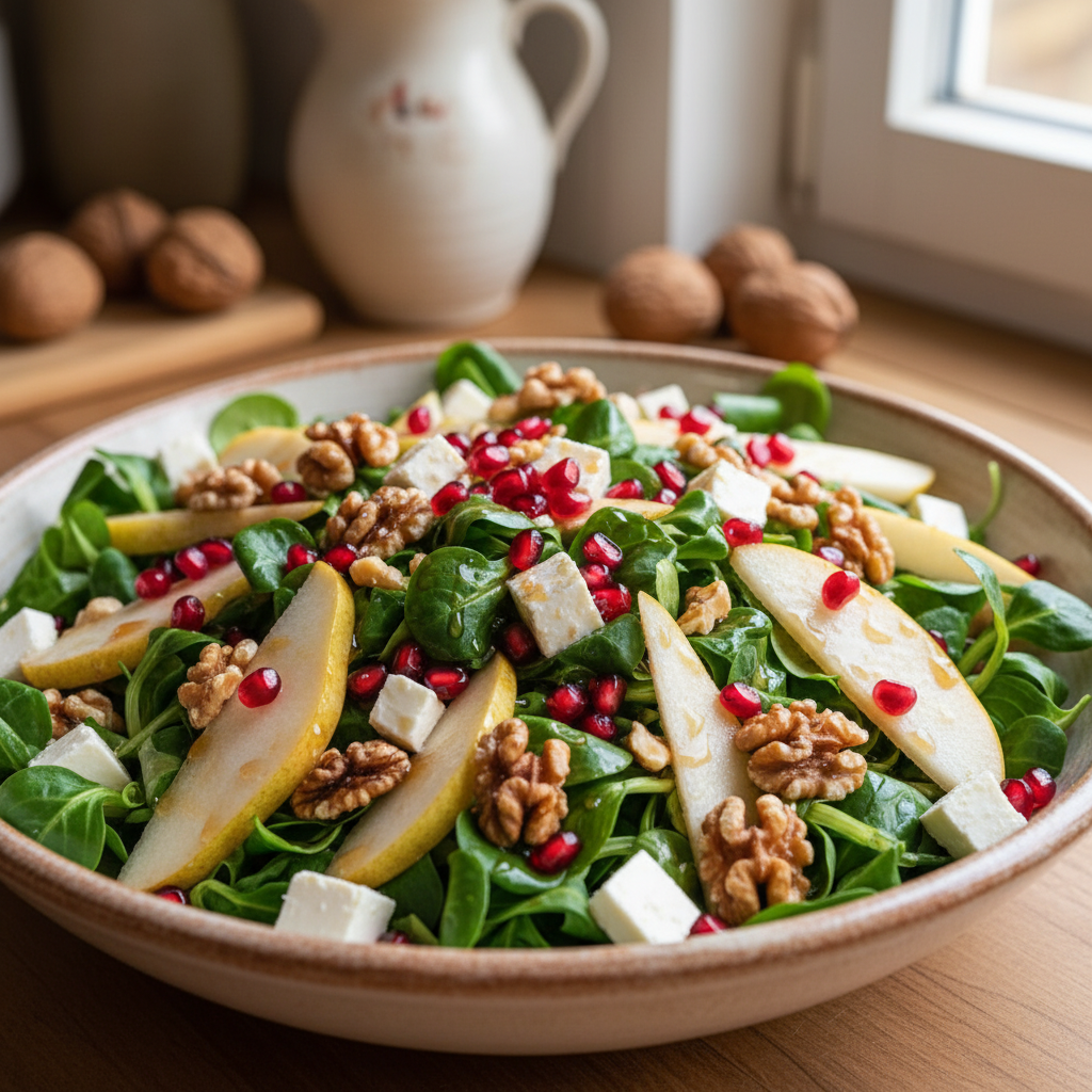 Wintersalat mit Granatapfel